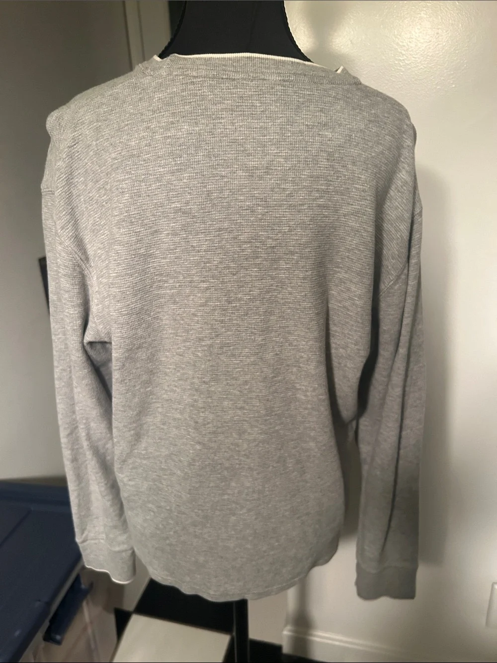 Polo by Ralph Lauren Heather Gray Long-Sleeve Thermal Shirt